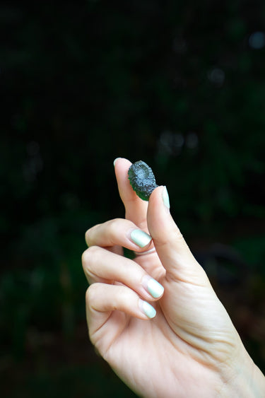 Petite Moldavite Piece